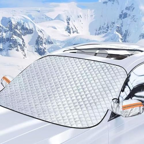 Auto Scheibenabdeckung, Frontscheibenabdeckung für Hyundai Tucson IX35 2010-2015 Auto Winter Frostabdeckung Gegen EIS, Frost, Staub Sonne, UV