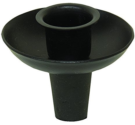 CWI Gifts 2.75 Black Wine Bottle Taper Holder, Metal, 1 Count (Pack of 1)