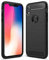 CoverKingz Handyhülle für iPhone XR [6,1 Zoll] - Silikon Handy Hülle im Carbon Design - Soft Case Phone Cover Schwarz