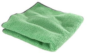 zilotex G00073 Das Bad-Reinigungstuch, 30 x 30 cm, grün, Mikrofaser-Badtuch für Glas, Keramik, Fliesen und Armaturen, antibakteriell und geruchshemmend