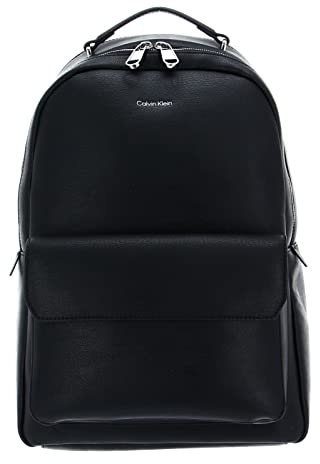 Calvin Klein Herren Minimalism Minimalismus 2G Round BP, Ck Black