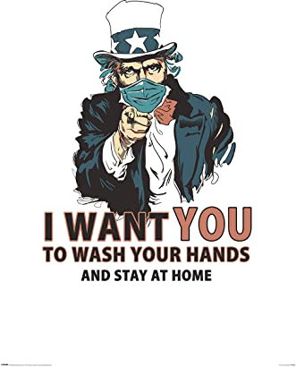 Vincent Trinidad – Wash Your Hands – 61 x 91,5 cm – Poster gerollt