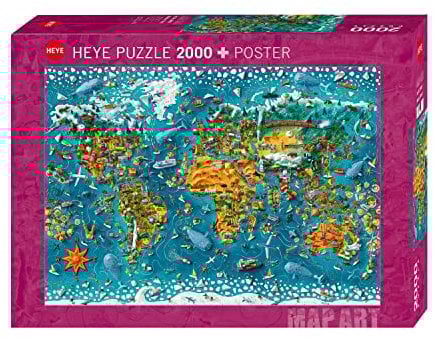 Heye Miniature World, Teal/Turquoise Green