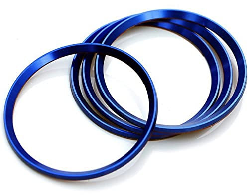 Spurverbreiterungen Auto Felgenmitte Kappe für Audi für A3 für A4 für A5 für Q3 für Q5 für TT Quattro Nabenringe Dekoration Distanzscheibe Räder