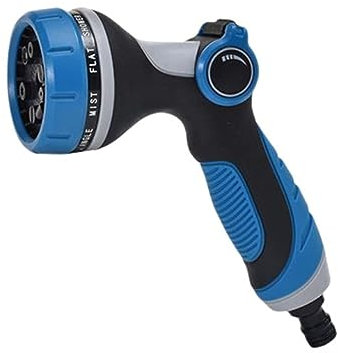 König Design Gartenbrause Brause Spritzpistole Bewässerung Gartenspritze Spritzbrause Spritze, Farbe:Blau