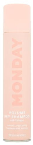 Monday Volume Dry Shampoo with Collagen Instant,Pink,200 ml (Pack of 1)