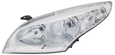 GV-ZONE Phare avant gauche côté conducteur projecteur avant lampe de voiture compatible avec Renault Megane III 2008 2009 2010 2011 2012 2013 VP2476L