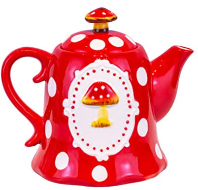 Keramik Teekanne Porzellan Teekanne Pilz Design Blooming Loose Leaf Keramik Teekanne Bone China Teekanne Kungfu Teekanne Kaffeekanne