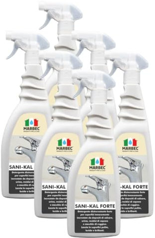 MARBEC SANI-KAL FORTE 750MLX6STCK Stark Entkalkungsmittel für Sanitärkere und Keramik