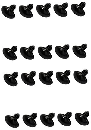 HAPINARY 200St Kleinkind Geburtstagskrone Plüschtiere Basteln für Kinder Spielzeug Puppen Plüschtier DIY Nase Baby Bastelbedarf tierischer Bär Zubehör Marionette