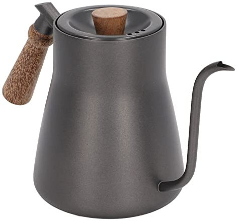 Hervidor de café por Goteo, Tetera de café de Acero Inoxidable con Fondo Antideslizante para el Hogar