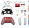 Hzxkqmil Replacement Shell Set for Xbox Series X/S Wireless Controller - Limited Edition, Full Housing Case with Faceplate Rails Battery Cover Buttons Accessories (White)