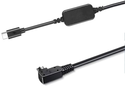 Camaisa PW10AM USB Type C PD Convertor Power Cable Fit for Sony Alpha A58 A99 A77 II DSLR-A100 A200 A230 A290 A330 A350 A380 A390 Camera