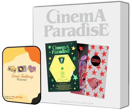 ZEROBASEONE Album - CINEMA PARADISE ROMANCE + SF 2 Standard ver. Full Set+Pre Order Benefits+BolsVos Exclusive K-POP Giveaways Package