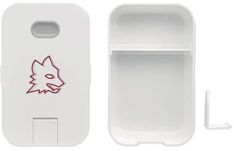 AS Roma Lunchbox Lupa, Porta Pranzo Unisex Adulto, Bianco, 1 Litro