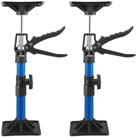 Puntales Extensibles, Puntales Telescopicos 30 – 59 cm Carga Máxima de 40 kg Tensor de Puerta para Apoyar Marcos de Puertas Armarios