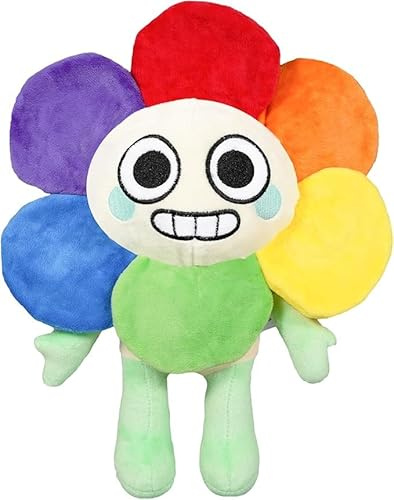 Puppal Collectable Dandy's World Plush Dolls, 10 Adorable Sunflower Plush Pillow Soft Stuffed Horror Game Home Bedroom Decors Birthday Valentines Halloween for Fans and Kids (S)