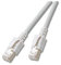 Cordon RJ45 CAT6A S/FTP à repérage lumineux Gris - 1m