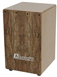 DIMAVERY CJ-580 Junior Cajon mit Schlagfläche aus gestocktem Ahorn | Snareeffekt mit vier einstellbaren Saiten | Inkl. gepolsterter Tasche mit Schultergurt