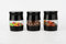 Royal Cuisine 3 Pieces Tea Coffee Sugar Canisters set Stackable Canister Storage Jar Tea Coffee Sugar Container Set With Airtight Lid