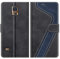 MOBESV Hülle für Samsung Galaxy S5 Handyhülle, Lederhülle mit Kartenfach, Klapphülle mit Ständer, Flip Case Handytasche Schutzhülle, Modisch Schwarz