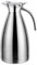 Pichet Isotherme Cafetière Isotherme en Acier Inoxydable Thermos café - Double Usage Chaud et Froid,Argent,1 L（24 Hours Insulation）