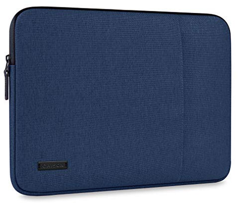 CAISON 11-12 inch Laptop Sleeve Silm Case Soft Lining Waterproof Shockproof Protective Bag For 12.4 Microsoft Surface Laptop Go 3, HP Stream 11, 11.6” ACER Spin 311, ASUS Vivobook Go 12, Navy Blue