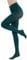 CozyWow Collants semi-opaques 80D couleur unie pour femmes(Vert olive, L-XL)