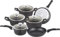 Royalty Line Set di pentole 14 Pezzi in Marmo Modello RL-FC14L Colore Nero