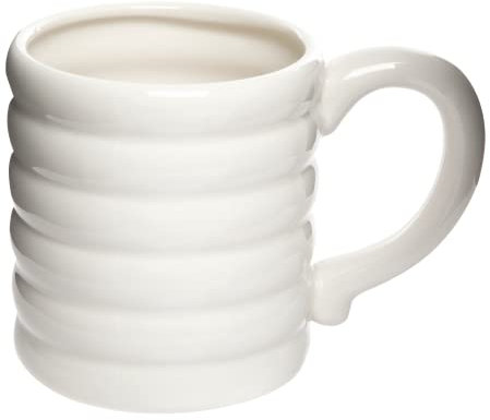 Baker Ross AX721 Rainbow Ceramic Mugs - Box of 2, For Children to Paint & Decorate, Ideal for Gift Giving to Friends and Family