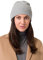 Style & Republic Kaschmir Sport Mütze-Beanie Damen aus 100% Cashmere - Dein kuscheliger Premium Beanie für stilvolle Herbst- & Winter-Momente - Light Grey Melange