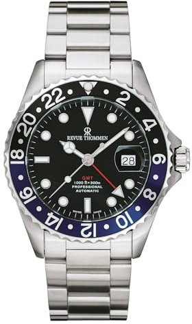 Revue Thommen Herren Armbanduhr Automatik Diver GMT 17572.2133