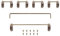 KPREPUBLIC Everglide V2 Transparenter vergoldeter PCB-Schraubstabilisator für benutzerdefinierte mechanische Tastaturen, gh60, xd64, xd84, 6,25 x 2 x xd96, xd87 (EG V2, schwarz, GH60 Plusx1)