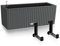 Lechuza Balconera Cottage 50 Jardinière de fenêtre en polyrésine avec système d'arrosage automatique et support pour balcon Noir 19 x 50 x 19 cm