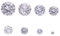 Jaydis 160 Stück Klar Cubic Zirkonia Stein lose CZ Stein Facettiert Cabochons Strass Kristall Diamant für Schmuck Ring Armband Anhänger Basteln