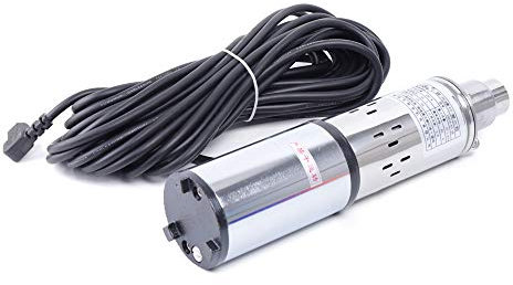 LENJKYYO Solar Tiefbrunnenpumpe DC Brunnenpumpe Rohrpumpe Tauchpumpe bis 30M 48V Wasserpumpe Edelstahl Tauchbohrloch 280W 16L/Min Water Pump Wasserpump Tauchwasserpumpe