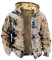 KONG JIMFAN Übergangsjacke Herren Arbeitstshirts Herren Segeljacke Herren Wasserdicht Regenjacke Fahrrad Herren Jacken Herren Skijacke Herren Pärchen Pullover Fahrradponcho Jagdjacke(Purple,XXL)