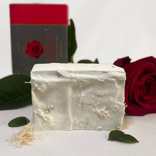 SABUNI Handgemachte Bio-Seife, 100gr., mit 100% griechischen Ölen (Rosen, Rosmarin, Nessel, Schwammkürbis Luffa)