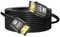 grofyllaa 4K Cable Hdmi 12 m, Hdmi de alta velocidad 2.0 Cable 4K@60Hz 2K@120Hz, conector chapado en oro HDCP 2.2 &2.3 para HDTV/Blu Ray reproducción/proyectores/portátiles /PS4/PS5 (Negro)