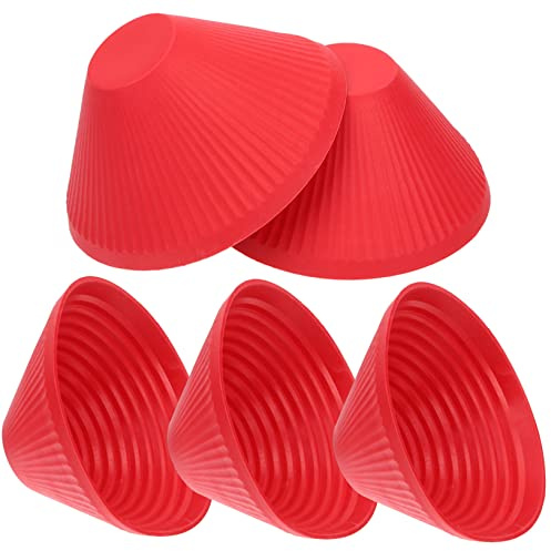 HAKIDZEL 6 Stück Gummi Flaschenöffner Greifer Zum Öffnen Von Flaschen Glasgreifer Gummi Für Senioren Küchenhelfer Glasöffner Greifer Glasöffner Für Zuhause Flaschenöffner Pads