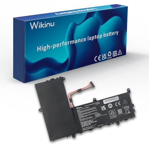Wikinu 4840 mAh C21N1414 Batterie d'ordinateur Portable pour ASUS EeeBook X205T X205TA X205TA-BING-FD015B F205TA F205TA-FD0015BS F205TA-1A F205TA-1B FD0063TS FD0065TS X205TA-1A C22 1PQ91. CKSE321D1