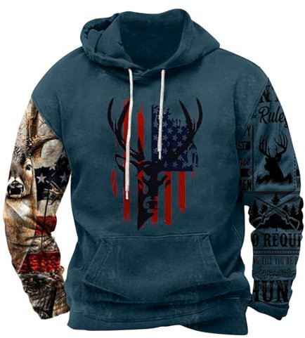 Hoodie Herren Lässige Modische, Sale Pullover Klassisch Aus Hochwertiger, Bedrucktes Langärmliges Kapuzenpullover Im Herbst Und Winter, Langarmshirt Weich Und Bequem, Sweatshirt Stilvoller Slim Fit