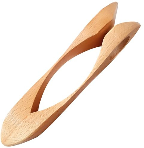 Musical Spoons Instruments 8.3 Inch Long Wooden Spoons Instrument Traditional Percussion Spoon Musical Folk Wooden Percussion Instrument