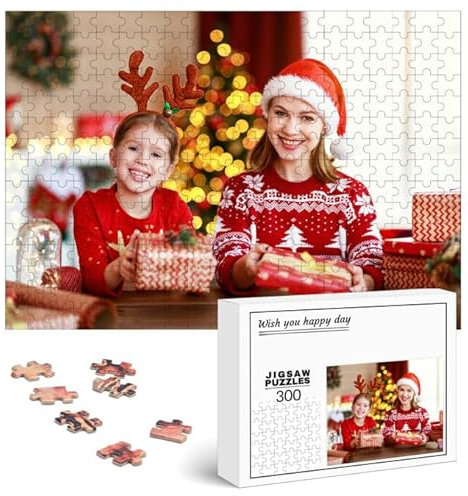 Foto-Puzzle 35-3000 Teile mit Eigenem Foto Bedrucken Puzzle Selber Gestalten Gestalte Dein Individuelles Fotopuzzle für Geburtstage, Muttertag, Valentinstag & Hochzeiten
