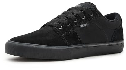 Etnies Barge LS – Classic Skate Look, Slim Vulcanized Silhoutte, Hefty Armored Collar, Reinforced Vulc