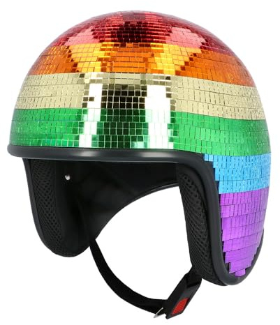 Boland - Disco Helm für Kostüme, Karneval und Festivals, Kopfbedeckung für Erwachsene