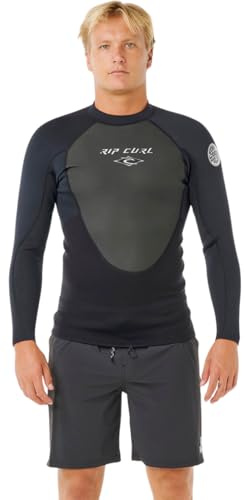 Rip Curl 2026 Männer Omega 1.5mm Langarmjacke 12OMWJ - Black