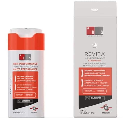 DS Labs Revita Styling Gel für Haare - Sanft zur Kopfhaut und gut für die Haargesundheit - Hilft, dickeres Haar zu wachsen (100ml)