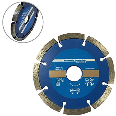 Brick Mortar Raking Diamond Blade 115mm x 6mm x 22.2mm for 4½ Angle Grinders