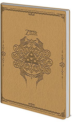 empireposter Legend of Zelda, The - Sage Symbols - Flexi-Cover - Offizielles Lizenz-Notizbuch im handlichen A5 Format - Größe 15x21 cm